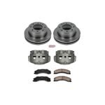 Powerstop 2-Wheel Set Power Stop&reg; KCOE5559 Front OE Stock Replacement Low-Dust Ceramic Brake Pad, Rotor and Caliper Kit