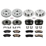 Powerstop 4-Wheel Set Power Stop&reg; KCOE5564 Front and Rear OE Stock Replacement Low-Dust Ceramic Brake Pad, Rotor and Caliper Kit - Image 4