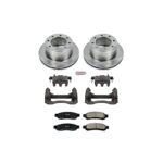 Powerstop 2-Wheel Set Power Stop&reg; KCOE5578 Rear OE Stock Replacement Low-Dust Ceramic Brake Pad, Rotor and Caliper Kit - Image 4