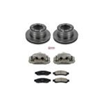 Powerstop 2-Wheel Set Power Stop&reg; KCOE5579 Rear OE Stock Replacement Low-Dust Ceramic Brake Pad, Rotor and Caliper Kit - Image 4