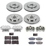 Powerstop 4-Wheel Set Power Stop&reg; KCOE5942 Front and Rear OE Stock Replacement Low-Dust Ceramic Brake Pad, Rotor and Caliper Kit - Image 4