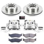 Powerstop 2-Wheel Set Power Stop&reg; KCOE5964 Front OE Stock Replacement Low-Dust Ceramic Brake Pad, Rotor and Caliper Kit - Image 4