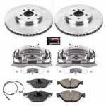 Powerstop 2-Wheel Set Power Stop&reg; KCOE6012 Front OE Stock Replacement Low-Dust Ceramic Brake Pad, Rotor and Caliper Kit - Image 4