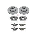 Powerstop 2-Wheel Set Power Stop&reg; KCOE6073 Front OE Stock Replacement Low-Dust Ceramic Brake Pad, Rotor and Caliper Kit - Image 4
