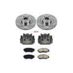 Powerstop 2-Wheel Set Power Stop&reg; KCOE6082A Front OE Stock Replacement Low-Dust Ceramic Brake Pad, Rotor and Caliper Kit - Image 4