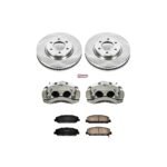 Powerstop 2-Wheel Set Power Stop&reg; KCOE6321 Front OE Stock Replacement Low-Dust Ceramic Brake Pad, Rotor and Caliper Kit - Image 4