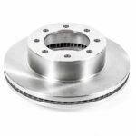 Powerstop KCOE6405 Front and Rear Brake Disc and Caliper Kit, Plain Surface 8 Lugs 362.8 mm Natural Caliper, Ceramic, 4WD, Z17 OE Replacement - Image 10