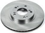 Powerstop KCOE6407A Rear Brake Disc and Caliper Kit, Plain Surface 8 Lugs 362.8 mm Natural, Ceramic, Z17 OE Replacement