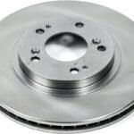 Powerstop KCOE6407A Rear Brake Disc and Caliper Kit, Plain Surface 8 Lugs 362.8 mm Natural, Ceramic, Z17 OE Replacement