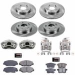 Powerstop 4-Wheel Set Power Stop&reg; KCOE6491 Front and Rear OE Stock Replacement Low-Dust Ceramic Brake Pad, Rotor and Caliper Kit - Image 4