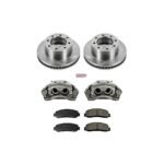 Powerstop 2-Wheel Set Power Stop&reg; KCOE6545A Front OE Stock Replacement Low-Dust Ceramic Brake Pad, Rotor and Caliper Kit