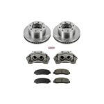 Powerstop 2-Wheel Set Power Stop&reg; KCOE6545A Front OE Stock Replacement Low-Dust Ceramic Brake Pad, Rotor and Caliper Kit - Image 4
