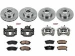 Powerstop 4-Wheel Set Power Stop&reg; KCOE662 Front and Rear OE Stock Replacement Low-Dust Ceramic Brake Pad, Rotor and Caliper Kit - Image 4
