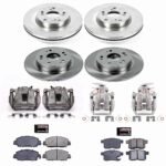Powerstop 4-Wheel Set Power Stop&reg; KCOE6778 Front and Rear OE Stock Replacement Low-Dust Ceramic Brake Pad, Rotor and Caliper Kit - Image 4