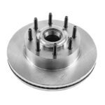 Powerstop KCOE6820A Front and Rear Brake Disc and Caliper Kit, Plain Surface 8 Lugs 362.8 mm Natural Caliper, Ceramic, RWD, Z17 OE Replacement - Image 10