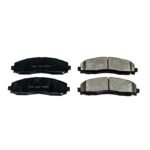 Powerstop KCOE6820A Front and Rear Brake Disc and Caliper Kit, Plain Surface 8 Lugs 362.8 mm Natural Caliper, Ceramic, RWD, Z17 OE Replacement - Image 8