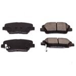 Powerstop KCOE6950 Front and Rear Brake Disc and Caliper Kit, Plain Surface 5 Lugs 302.1 mm Natural Caliper, Ceramic, Z17 OE Replacement - Image 9