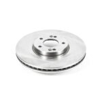 Powerstop KCOE6950 Front and Rear Brake Disc and Caliper Kit, Plain Surface 5 Lugs 302.1 mm Natural Caliper, Ceramic, Z17 OE Replacement - Image 10