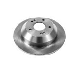 Powerstop KCOE6950 Front and Rear Brake Disc and Caliper Kit, Plain Surface 5 Lugs 302.1 mm Natural Caliper, Ceramic, Z17 OE Replacement - Image 2