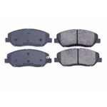Powerstop KCOE6950 Front and Rear Brake Disc and Caliper Kit, Plain Surface 5 Lugs 302.1 mm Natural Caliper, Ceramic, Z17 OE Replacement - Image 5