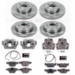 Powerstop 4-Wheel Set Power Stop&reg; KCOE7024 Front and Rear OE Stock Replacement Low-Dust Ceramic Brake Pad, Rotor and Caliper Kit - Image 4