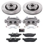 Powerstop 2-Wheel Set Power Stop&reg; KCOE7143 Front OE Stock Replacement Low-Dust Ceramic Brake Pad, Rotor and Caliper Kit - Image 4