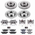 Powerstop 4-Wheel Set Power Stop&reg; KCOE7231 Front and Rear OE Stock Replacement Low-Dust Ceramic Brake Pad, Rotor and Caliper Kit - Image 2