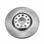 Powerstop KCOE7300 Front and Rear Brake Disc and Caliper Kit, Plain Surface 5 Lugs 278 mm Natural Caliper, Ceramic, Z17 OE Replacement - Image 10