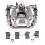 Powerstop KCOE7300 Front and Rear Brake Disc and Caliper Kit, Plain Surface 5 Lugs 278 mm Natural Caliper, Ceramic, Z17 OE Replacement - Image 6