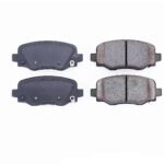 Powerstop KCOE7300 Front and Rear Brake Disc and Caliper Kit, Plain Surface 5 Lugs 278 mm Natural Caliper, Ceramic, Z17 OE Replacement - Image 7