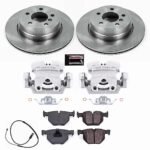 Powerstop 2-Wheel Set Power Stop&reg; KCOE7429 Rear OE Stock Replacement Low-Dust Ceramic Brake Pad, Rotor and Caliper Kit - Image 4