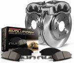 Powerstop KCOE7509 Front Brake Disc and Caliper Kit, Plain Surface 5 Lugs 320.1 mm Natural, Ceramic, Z17 OE Replacement - Image 4