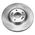 Powerstop KCOE7510 Front and Rear Brake Disc and Caliper Kit, Plain Surface 5 Lugs 283 mm Natural Caliper, Ceramic, Z17 OE Replacement - Image 10