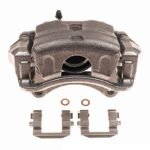Powerstop KCOE7510 Front and Rear Brake Disc and Caliper Kit, Plain Surface 5 Lugs 283 mm Natural Caliper, Ceramic, Z17 OE Replacement - Image 3