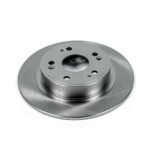 Powerstop KCOE7529 Front and Rear Brake Disc and Caliper Kit, Plain Surface 5 Lugs Natural, Ceramic, Z17 OE Replacement - Image 5