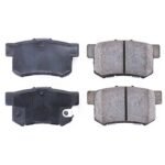 Powerstop KCOE7529 Front and Rear Brake Disc and Caliper Kit, Plain Surface 5 Lugs Natural, Ceramic, Z17 OE Replacement - Image 9