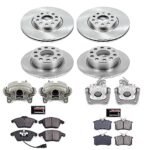 Powerstop 4-Wheel Set Power Stop&reg; KCOE7530 Front and Rear OE Stock Replacement Low-Dust Ceramic Brake Pad, Rotor and Caliper Kit - Image 4