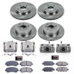 Powerstop 4-Wheel Set Power Stop&reg; KCOE8268 Front and Rear OE Stock Replacement Low-Dust Ceramic Brake Pad, Rotor and Caliper Kit - Image 4