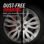Powerstop KCOE8488 Rear Brake Disc and Caliper Kit, Plain Surface 5 Lugs 268 mm Natural Caliper, Ceramic, Z17 OE Replacement - Image 6