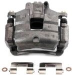 Powerstop KCOE8685 Front and Rear Brake Disc and Caliper Kit, Plain Surface 5 Lugs 288.2 mm Natural Caliper, Ceramic, Z17 OE Replacement - Image 4