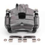 Powerstop KCOE8799 Front and Rear Brake Disc and Caliper Kit, Plain Surface 5 Lugs 288.2 mm Natural Caliper, Ceramic, Z17 OE Replacement - Image 3