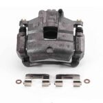 Powerstop KCOE8799 Front and Rear Brake Disc and Caliper Kit, Plain Surface 5 Lugs 288.2 mm Natural Caliper, Ceramic, Z17 OE Replacement - Image 4