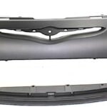 ReplaceXL Front Primed Bumper Cover, Sedan, With Fog Light Holes