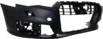 ReplaceXL Front Primed Bumper Cover, For Models Without S-Line Package, With Chrome Trim, Without Parking Aid Sensor Holes, CAPA CERTIFIED - Image 2