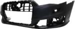 ReplaceXL Front Primed Bumper Cover, For Models Without S-Line Package, With Chrome Trim, Without Parking Aid Sensor Holes, CAPA CERTIFIED - Image 4