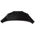 JC Whitney Hood, Steel, Black - Image 2