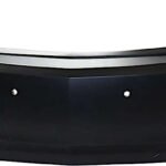 ReplaceXL Rear Primed Bumper Cover, Premium Model, With Parking Aid Sensor Holes, Without Side Object Sensor Holes CAPA Certified