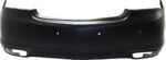 ReplaceXL Rear Primed Bumper Cover, Premium Model, With Parking Aid Sensor Holes, Without Side Object Sensor Holes CAPA Certified