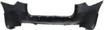 ReplaceXL Rear Primed Bumper Cover, With Parking Aid Sensor Holes, Without Object Sensor Holes, CAPA CERTIFIED - Image 6