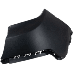 ReplaceXL Rear, Passenger Side Bumper End, Primed Plastic CAPA Certified